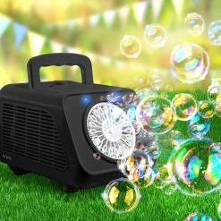 Automatische Seifenblasenmaschine mit LEDs