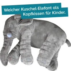 Baby Kuschelkissen - Elefant