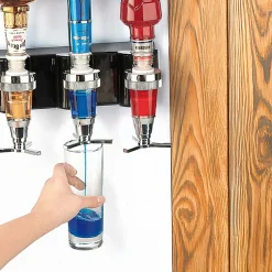 Bar Butler für die Wand - 4er Flaschenhalter