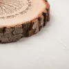 Baumscheibe mit Gravur - Ehebaum