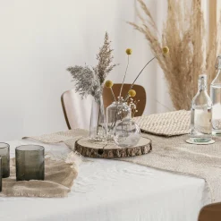 Baumscheibe mit Gravur - Pusteblume