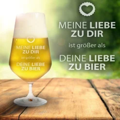 Bierglas - Liebe