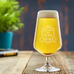 Bierglas mit Gravur - Bester Opa