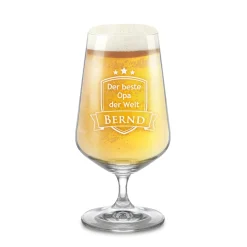 Bierglas mit Gravur - Bester Opa