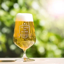 Bierglas mit Gravur - Bester Opa