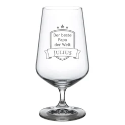 Bierglas mit Gravur - Bester Papa