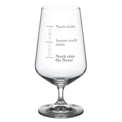 Bierglas mit Gravur - Noch eins