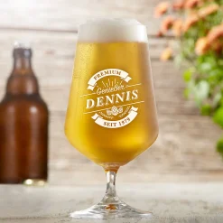 Bierglas mit Gravur - Premium Genießer
