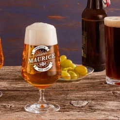 Bierglas mit Gravur - Premium Genießer