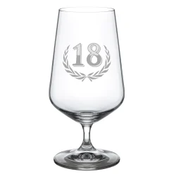Bierglas mit Gravur zum 18. Geburtstag