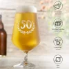 Bierglas mit Gravur zum 50. Geburtstag
