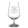 Bierglas zum 18. Geburtstag