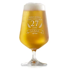 Bierglas zum Geburtstag