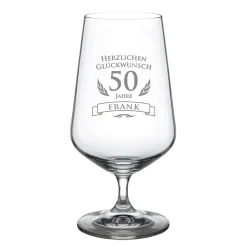 Bierglas zum Geburtstag