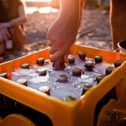 Bierkühler - Eisblockform für Bierkisten - 0,5 l Flaschen