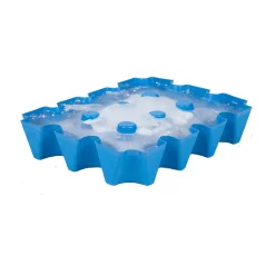 Bierkühler - Eisblockform für Bierkisten - 0,5 l Flaschen