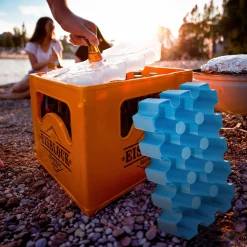 Bierkühler - Eisblockform für Bierkisten - 0,33 l Flaschen