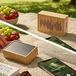 Bluetooth Lautsprecher mit Solarbetrieb