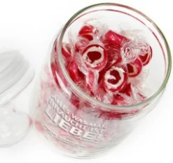 Bonbonglas mit Gravur - Alles was man braucht ist Liebe