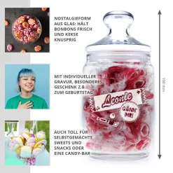 Bonbonglas mit Gravur - Gönn Dir