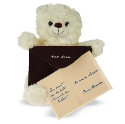 Botschaftsbär - brauner Umschlag