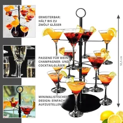 Cocktail Baum - Glashalter