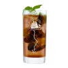 Cocktailglas mit Gravur für Opa - Segelschiff