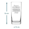 Cocktailglas mit Gravur - Gin