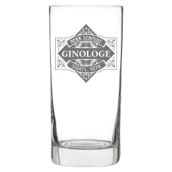 Cocktailglas mit Gravur - Ginologe