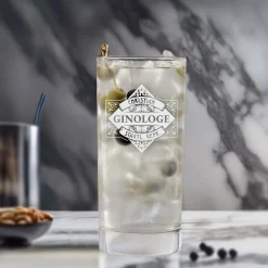 Cocktailglas mit Gravur - Ginologe