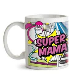 Comic Tasse - Super Mama