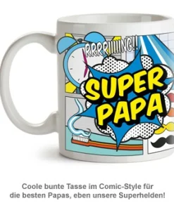 Comic Tasse - Super Papa