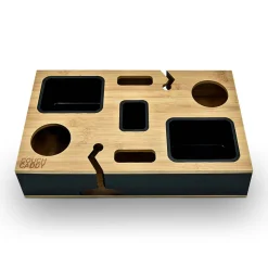 Couch Tablett mit Snackbar und Getränkehaltern