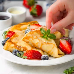 Crepes Maker mit abnehmbarer Pfanne