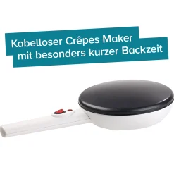 Crepes Maker mit abnehmbarer Pfanne