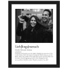 Definition Lieblingsmensch - personalisiertes Bild mit Foto