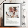 Definition Mama - personalisiertes Bild mit Foto