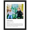 Definition Schwester - personalisiertes Bild mit Foto