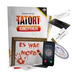 Detektivspiel - Krimi Tatort Kunstfehler