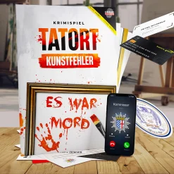 Detektivspiel - Krimi Tatort Kunstfehler