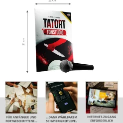 Detektivspiel - Krimi Tatort Tonstudio