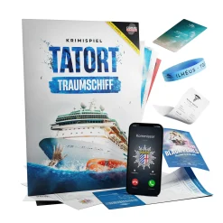 Detektivspiel - Krimi Tatort Traumschiff
