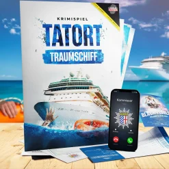 Detektivspiel - Krimi Tatort Traumschiff