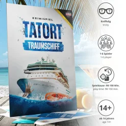 Detektivspiel - Krimi Tatort Traumschiff