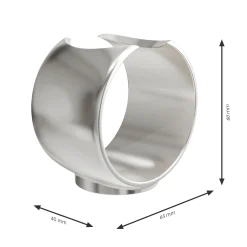 Diamant Kristall mit Gravur zur Silberhochzeit und Ring Displayständer Silber