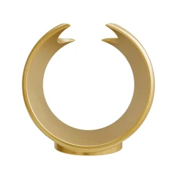 Diamant Kristall mit Liebestauben Gravur und Ring Displayständer