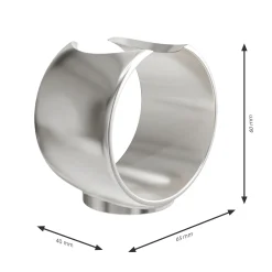 Diamant Kristall Rot mit Gravur zur Rubinhochzeit und Ring Displayständer Silber
