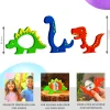 Dinosaurier Ü-Ei Halter Bunt - 3er Set