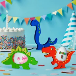 Dinosaurier Ü-Ei Halter Bunt - 3er Set