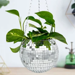 Discokugel Blumentopf